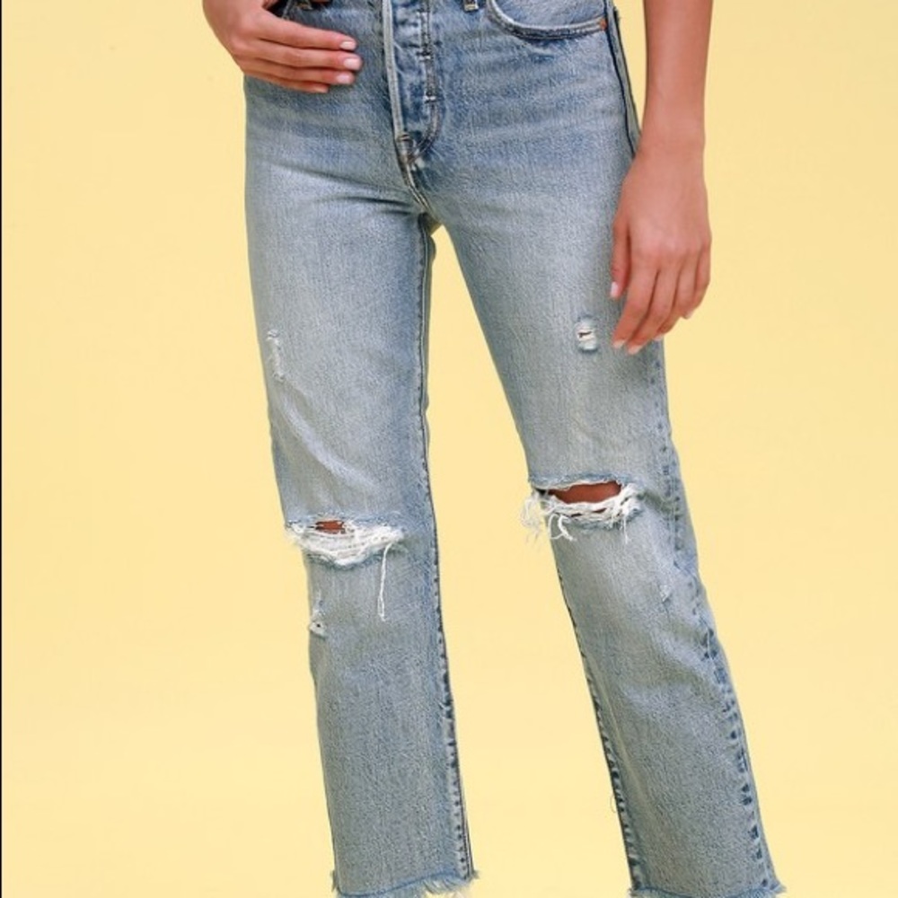 Levi’s wedgie jeans